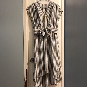 Nautical high low dress